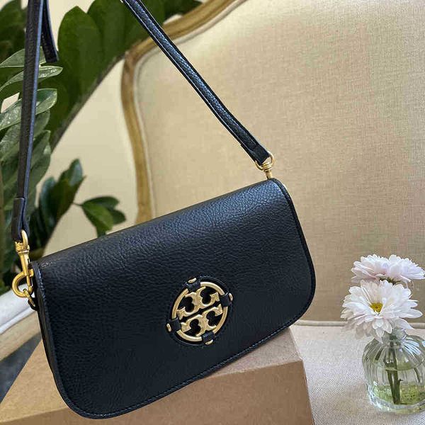 handbags designer women's torysburchs 2022 bag one small square miller lychee leather flip dinner shoulder crossbody zc