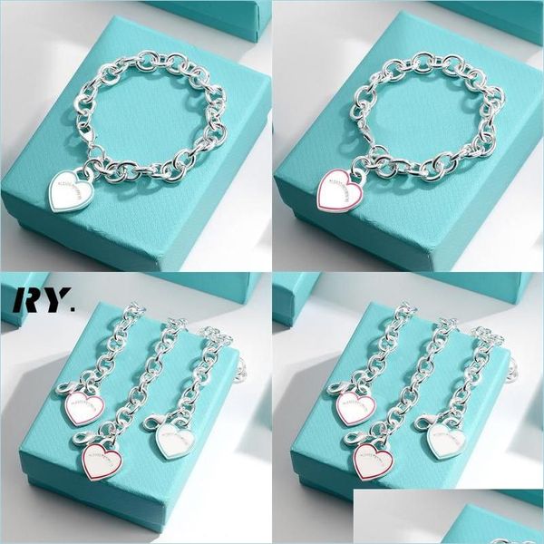 charm bracelets charm bracelets heart design enamel chain fine jewelry for women red blue pink bracelet pseiras famous drop delivery dhoy9, Golden;silver
charm bracelets charm bracelets heart design enamel chain fine jewelry for women red blue pink bracelet pseiras famous drop delivery dhoy9, Golden;silver