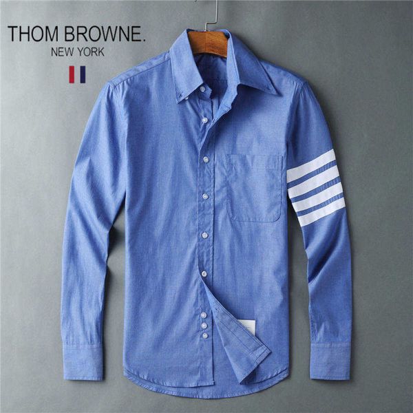 luxury brand shirt thoms brownns designer s original quality men new denim long sleeve s thin casual fashion and women same style business s, White;black
luxury brand shirt thoms brownns designer s original quality men new denim long sleeve s thin casual fashion and women same style business s, White;black