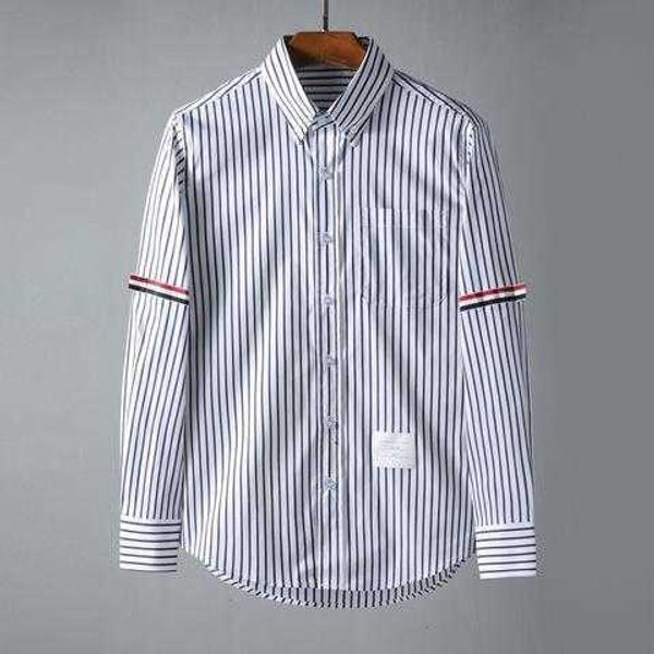 mens shirt luxurys thoms brownns designers menswear casual bussiness tb new fashion brand double sleeve mercerized cotton stripe long men�, White;black
mens shirt luxurys thoms brownns designers menswear casual bussiness tb new fashion brand double sleeve mercerized cotton stripe long men�, White;black
