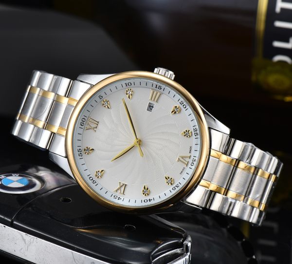 2022 luxury brand men's watch exquisite and elegant gold dial fashion business mechanical watch, Slivery;brown
2022 luxury brand men's watch exquisite and elegant gold dial fashion business mechanical watch, Slivery;brown