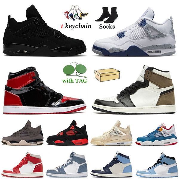 with box 2022 jumpman 1 4 basketball shoes fashion women mens 4s messy room midnight navy black cat sail sneakers 1s patent bred university
with box 2022 jumpman 1 4 basketball shoes fashion women mens 4s messy room midnight navy black cat sail sneakers 1s patent bred university