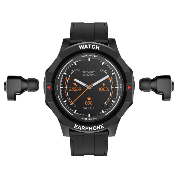 yezhou hd stereo bluetooth tws earbuds smart watch with earphone two-in-one sport step counting blood pressure health music
yezhou hd stereo bluetooth tws earbuds smart watch with earphone two-in-one sport step counting blood pressure health music