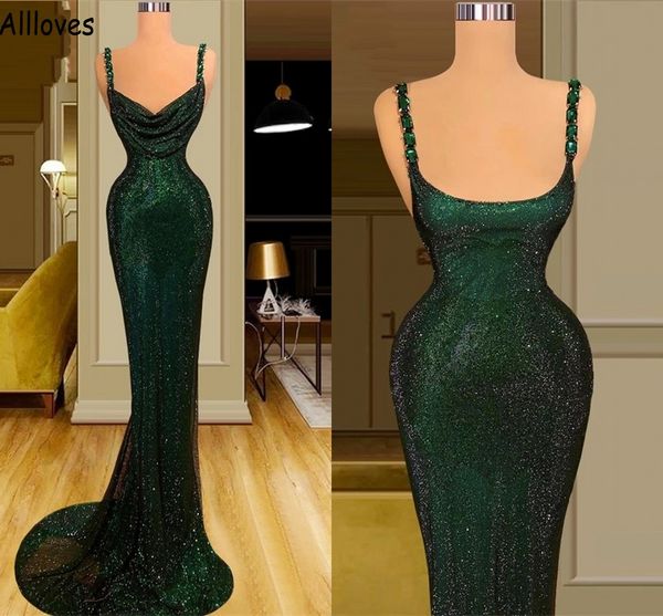 rhinestones straps dark green sequined mermaid prom dresses glittering open back formal occasion women evening gowns aso ebi second receptio, Black
rhinestones straps dark green sequined mermaid prom dresses glittering open back formal occasion women evening gowns aso ebi second receptio, Black