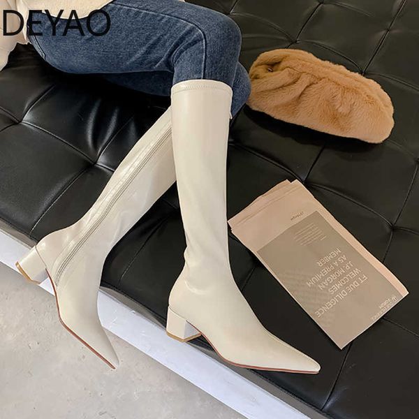 boots 2023 autumn winter boots women pointed toe long boots side zippers square heel ladies soft leather knee high botasg221111, Black
boots 2023 autumn winter boots women pointed toe long boots side zippers square heel ladies soft leather knee high botasg221111, Black