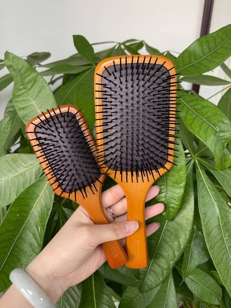 aveda paddle brush brosse club massage brush comb prevent trichomadesis sac massager, Silver
aveda paddle brush brosse club massage brush comb prevent trichomadesis sac massager, Silver