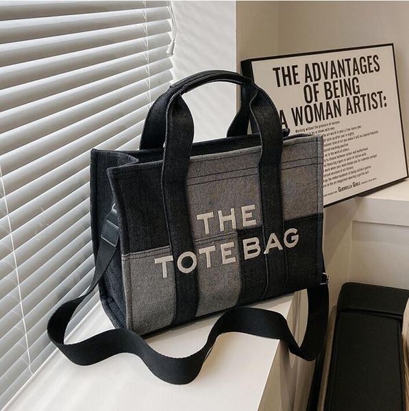 fashion totes large capacity autumn new alphabet marc jocobs women's shoulder bag embroidery jean tote bags handbags j008
fashion totes large capacity autumn new alphabet marc jocobs women's shoulder bag embroidery jean tote bags handbags j008