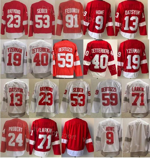 men hockey reverse retro 24 bob probert jerseys 9 gordie howe 91 sergei fedorov 23 lucas raymond 53 moritz seider 59 tyler bertuzzi 71 dylan, Black;red
men hockey reverse retro 24 bob probert jerseys 9 gordie howe 91 sergei fedorov 23 lucas raymond 53 moritz seider 59 tyler bertuzzi 71 dylan, Black;red