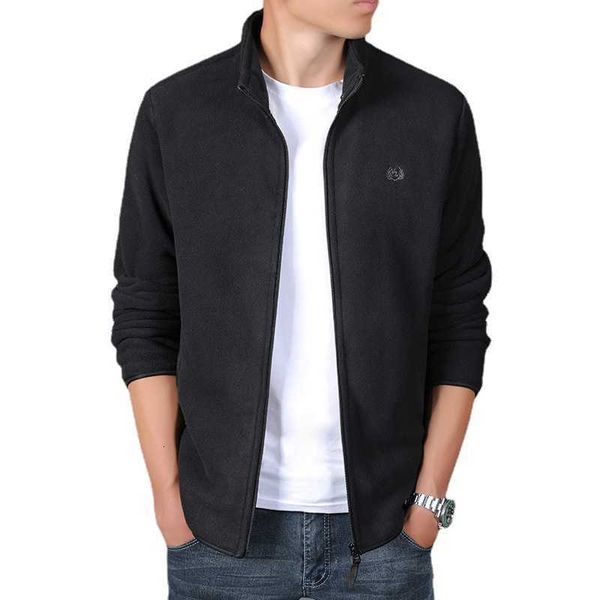 fleece brand men's jacket solid color polar thick warm stand collar outdoor men casual lamb wool male coat kgrg, Black
fleece brand men's jacket solid color polar thick warm stand collar outdoor men casual lamb wool male coat kgrg, Black