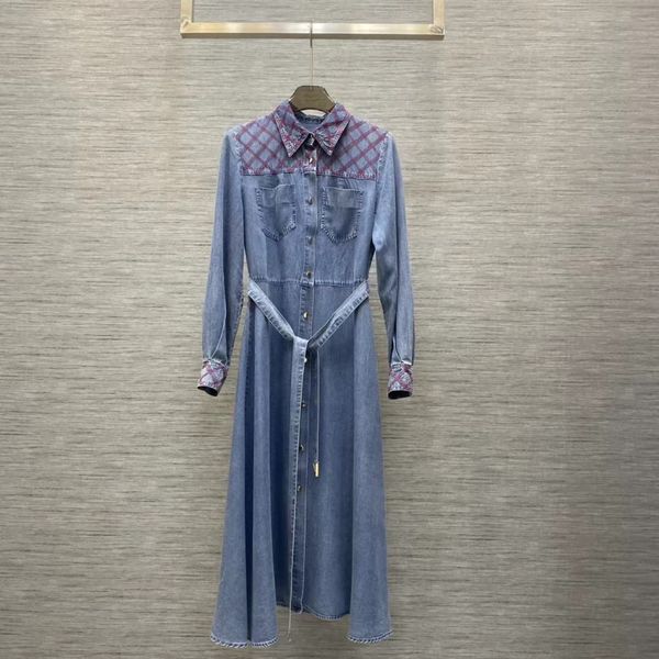 milan runway dress 2023 new spring summer lapel neck long sleeve panelled designer dresses brand same style dress 1112-17, Black
milan runway dress 2023 new spring summer lapel neck long sleeve panelled designer dresses brand same style dress 1112-17, Black
