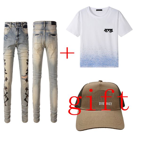 pants for women men designer jeans straight jeans hip hop slim denim jean fashion style pencil side pockets summer streetwear t shirt cotton, Blue
pants for women men designer jeans straight jeans hip hop slim denim jean fashion style pencil side pockets summer streetwear t shirt cotton, Blue