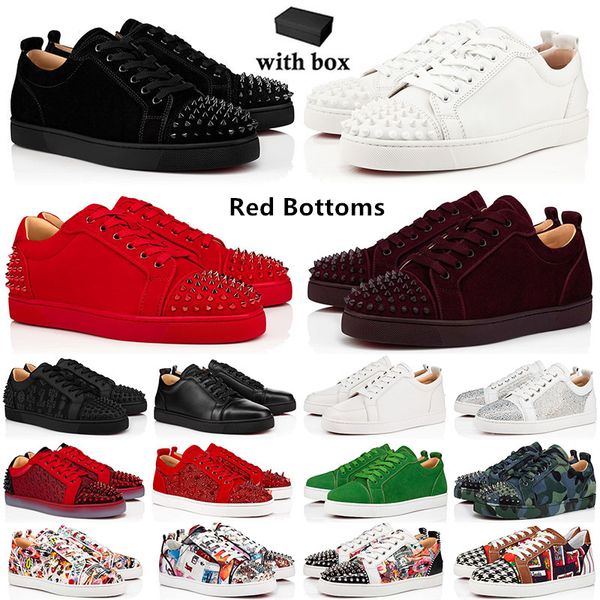 designer dress shoes low studded spikes suede leather luxurys platform shoe with rivets redbottoms shoe for men and women, Black
designer dress shoes low studded spikes suede leather luxurys platform shoe with rivets redbottoms shoe for men and women, Black