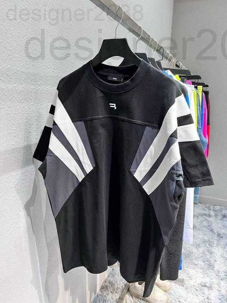 men's t-shirts designer embroidery color blocking women men t shirts tees hiphop casual cotton shirt rvye, White;black
men's t-shirts designer embroidery color blocking women men t shirts tees hiphop casual cotton shirt rvye, White;black
