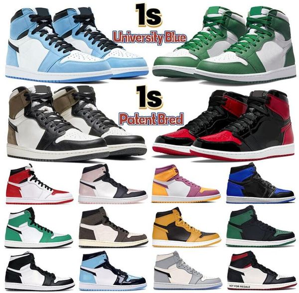 mens 1 high og 1s basketball shoes jumpman university blue patent bred heritage brotherhood gorge green dark mocha black white pale ivory un
mens 1 high og 1s basketball shoes jumpman university blue patent bred heritage brotherhood gorge green dark mocha black white pale ivory un