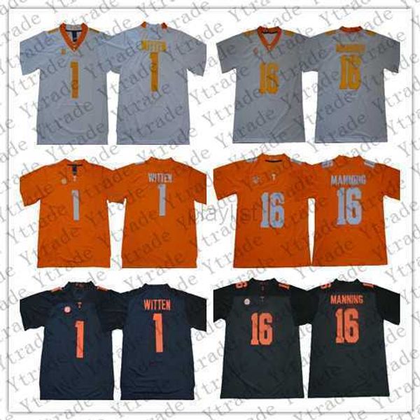 american college football wear ncaa tennessee volunteers jersey mens 1 jason witten 16 peyton manning stitched college football jerseys oran, Black
american college football wear ncaa tennessee volunteers jersey mens 1 jason witten 16 peyton manning stitched college football jerseys oran, Black