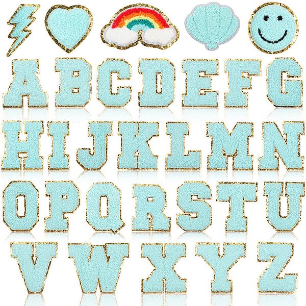 notions 31 pieces glitters patches iron on letters chenille a-z embroidered decorative repair appliques personalized stickers for clothing s, Black
notions 31 pieces glitters patches iron on letters chenille a-z embroidered decorative repair appliques personalized stickers for clothing s, Black
