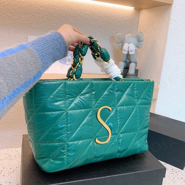 large shopping bags for women handbags feather totes winter soft down jacket crossbody gold brand letter
large shopping bags for women handbags feather totes winter soft down jacket crossbody gold brand letter