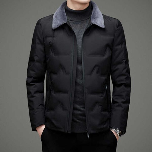 winter new high class fur collar fashion thick warm duvet coat business casual down jackets men clothes, Black
winter new high class fur collar fashion thick warm duvet coat business casual down jackets men clothes, Black