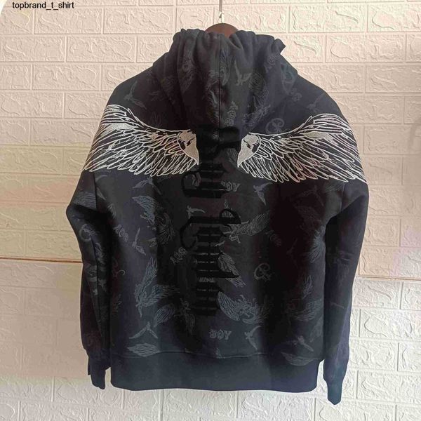 men's hoodies designer sweatshirts boys fashion brand 22 embroidery wings men women's same couple streetwear hooded pullover, Black
men's hoodies designer sweatshirts boys fashion brand 22 embroidery wings men women's same couple streetwear hooded pullover, Black