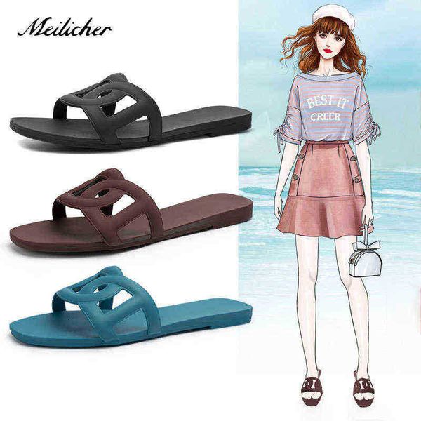 h 2022 summer family slippers women's net red pig nose jelly cool wearing beach flat bottom women, Black
h 2022 summer family slippers women's net red pig nose jelly cool wearing beach flat bottom women, Black