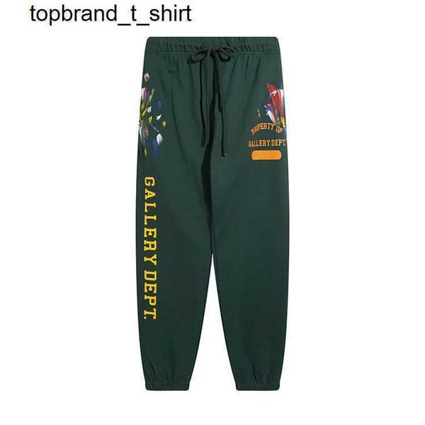 men's pants designer galery dept letter splash print men's women's casual sports leggings fashion pants, Black
men's pants designer galery dept letter splash print men's women's casual sports leggings fashion pants, Black
