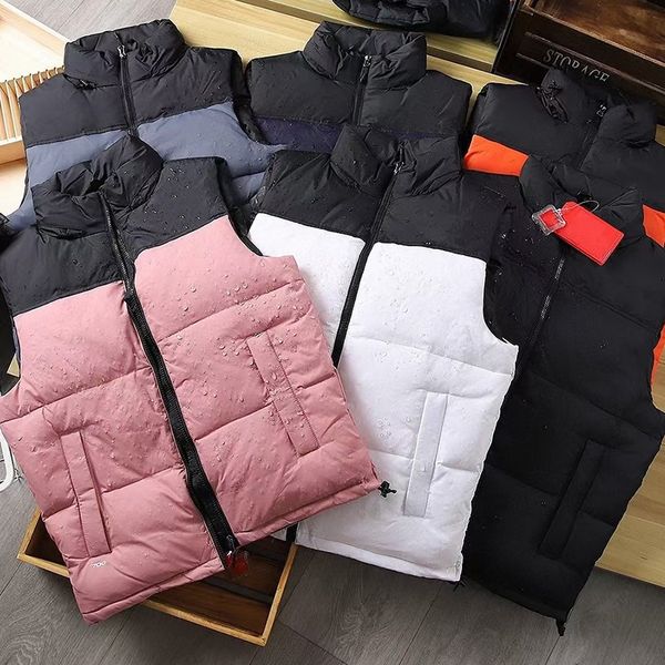 mens designer down cotton vest puffer jacket womens sleeveless jackets autumn winter casual north coat couples vests keep warm waistcoat fac, Black;white
mens designer down cotton vest puffer jacket womens sleeveless jackets autumn winter casual north coat couples vests keep warm waistcoat fac, Black;white