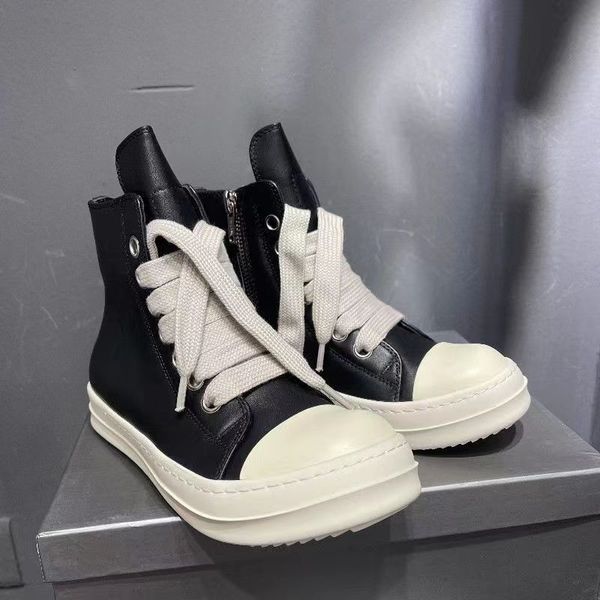 fogachine high ricko man high shoes women canvas sneakers black lace up boots 35-45
fogachine high ricko man high shoes women canvas sneakers black lace up boots 35-45