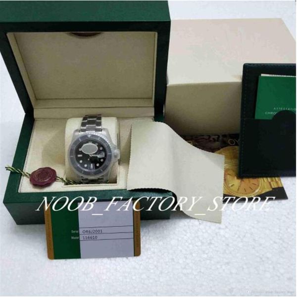 Image of N Factory Watch V5 version 3 colour 2813 Movement Watch Black Ceramic Bezel Sapphire Glass 40mm 116610 116610LN Men Watches with N3173