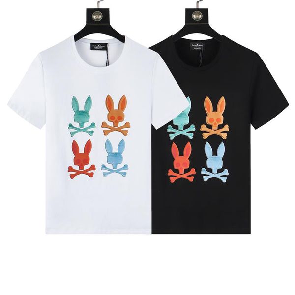 psychobunny men's designer t-shirt letter print short sleeve summer men's loose t-shirt asian size m-xxxl, White;black 
psychobunny men's designer t-shirt letter print short sleeve summer men's loose t-shirt asian size m-xxxl, White;black