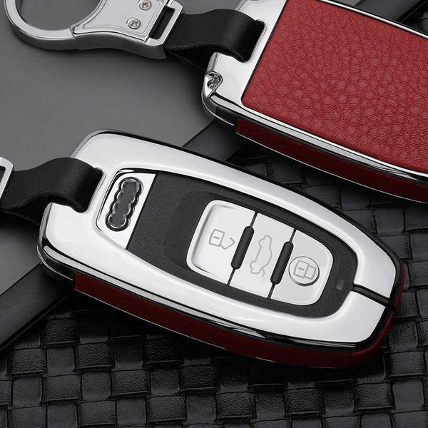 car key zinc alloy leather car key case for audi a3 a4 a5 a6 b6 b7 b8 q5 q7 remote control protector cover keychain bag auto accessories t22
car key zinc alloy leather car key case for audi a3 a4 a5 a6 b6 b7 b8 q5 q7 remote control protector cover keychain bag auto accessories t22
