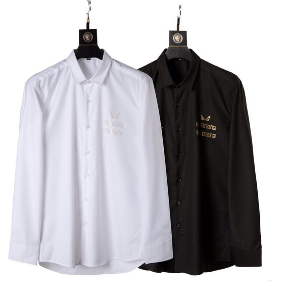2022 luxurys designers dress shirt menswear fashion society black men solid color business casual long sleeve -xxxl ap143 #11, White;black
2022 luxurys designers dress shirt menswear fashion society black men solid color business casual long sleeve -xxxl ap143 #11, White;black