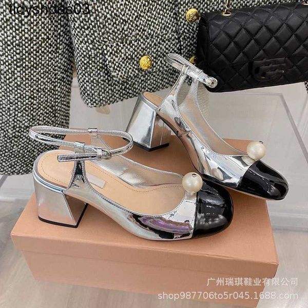 miu summer 2022 new women designers rois women's round head pearl mary jane shoes stiletto heel slingbacks crystal-studded pumps, Black
miu summer 2022 new women designers rois women's round head pearl mary jane shoes stiletto heel slingbacks crystal-studded pumps, Black