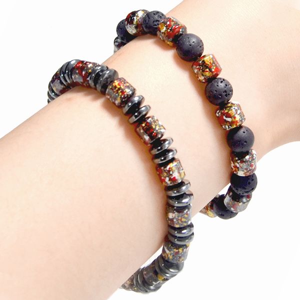 casual irregular hematite lava stone strand bracelet men fashion 8mm natural tiger eye beads couples bracelets for women friends jewelry, Black
casual irregular hematite lava stone strand bracelet men fashion 8mm natural tiger eye beads couples bracelets for women friends jewelry, Black