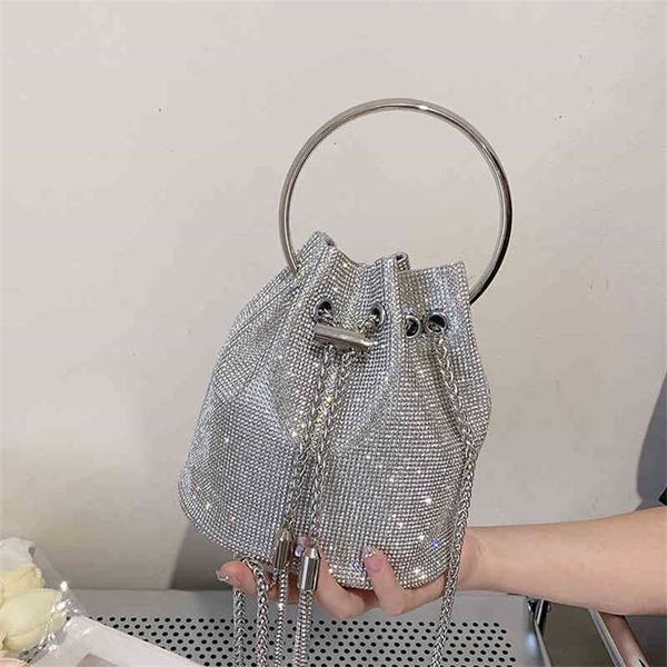 2022 bag women's water diamond full drill bright drill bucket bag drawstring style versatile portable crossbody chain bag
2022 bag women's water diamond full drill bright drill bucket bag drawstring style versatile portable crossbody chain bag