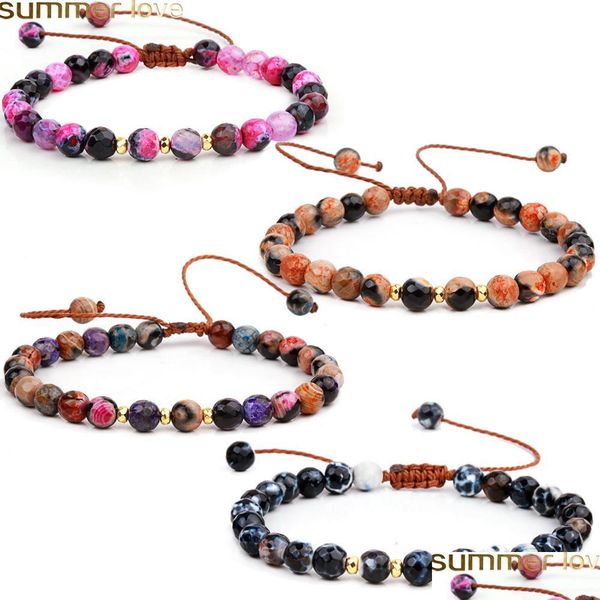 beaded natural stone beaded bracelet strands for men handmade adjustable mti color beads braided rope bracelets women couple jewelry dh4cs, Black
beaded natural stone beaded bracelet strands for men handmade adjustable mti color beads braided rope bracelets women couple jewelry dh4cs, Black
