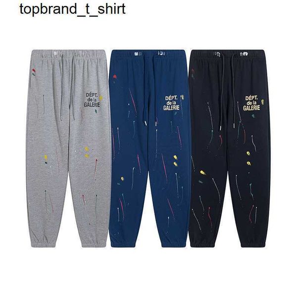 men's pants designer fashion brand galery dept splashing graffiti loose men's casual leggings lovers pants, Black
men's pants designer fashion brand galery dept splashing graffiti loose men's casual leggings lovers pants, Black
