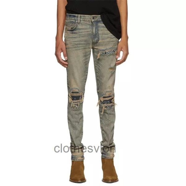 designer jeans amirs mens jean 2022 fashion brand 19ss style yellow mud dirty old cashew flower stretch slim fit jeans gpg, Blue
designer jeans amirs mens jean 2022 fashion brand 19ss style yellow mud dirty old cashew flower stretch slim fit jeans gpg, Blue
