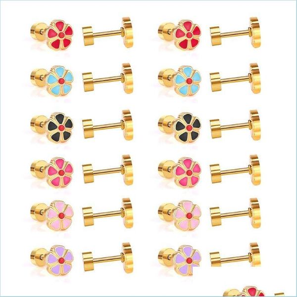 stud stud wholesale 12pairs/lot 316l stainless steel mix color earrings screw back ear lot jewelry drop delivery dhsuq, Golden;silver
stud stud wholesale 12pairs/lot 316l stainless steel mix color earrings screw back ear lot jewelry drop delivery dhsuq, Golden;silver