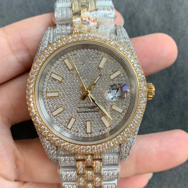 men's watches full of diamonds 2824 mechanical movement size 41 mm 904l fine steel sapphire crystal glass 18k vacuum plating will never, Slivery;brown
men's watches full of diamonds 2824 mechanical movement size 41 mm 904l fine steel sapphire crystal glass 18k vacuum plating will never, Slivery;brown