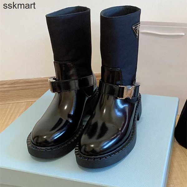 designer rois boots women's 2022 new p triangle logo corner mark martin thick heel thick bottom round head elastic socks boots, Black
designer rois boots women's 2022 new p triangle logo corner mark martin thick heel thick bottom round head elastic socks boots, Black