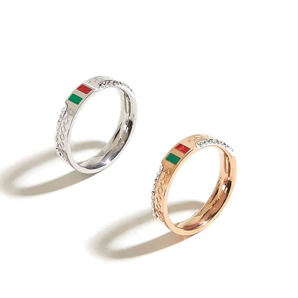 simple titanium steel ring women's color will not fade small number of design sense lovers' rings oil dripping two-color stainless, Silver
simple titanium steel ring women's color will not fade small number of design sense lovers' rings oil dripping two-color stainless, Silver