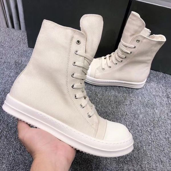 og designer rick casual shoes boots men women sneakers high owen booties black lace up boot breathable canvas shoes
og designer rick casual shoes boots men women sneakers high owen booties black lace up boot breathable canvas shoes