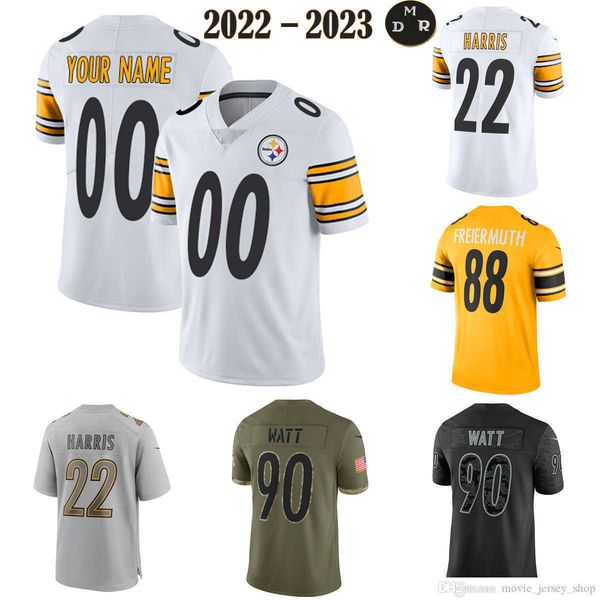 football custom pittsburgh''steelers''90 t.j. watt ahkello witherspoon miles killebrew levi wallace fitzpatrick edmunds, Black;red
football custom pittsburgh''steelers''90 t.j. watt ahkello witherspoon miles killebrew levi wallace fitzpatrick edmunds, Black;red
