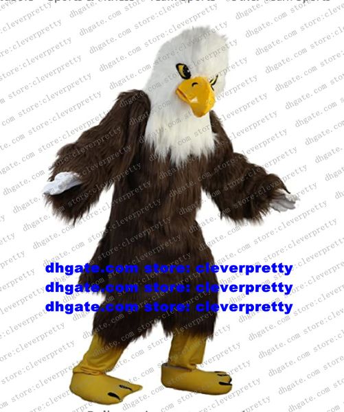 white head brown eagle hawk mascot costume falcon vulture cartoon character fashion planning holiday gifts zz7560, Red;yellow
white head brown eagle hawk mascot costume falcon vulture cartoon character fashion planning holiday gifts zz7560, Red;yellow