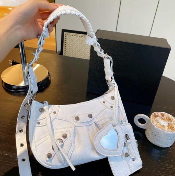 b bags designer motorcycle bag men women classic style cowskin crossbody le cagole handbags shoulder underarm bag white
b bags designer motorcycle bag men women classic style cowskin crossbody le cagole handbags shoulder underarm bag white