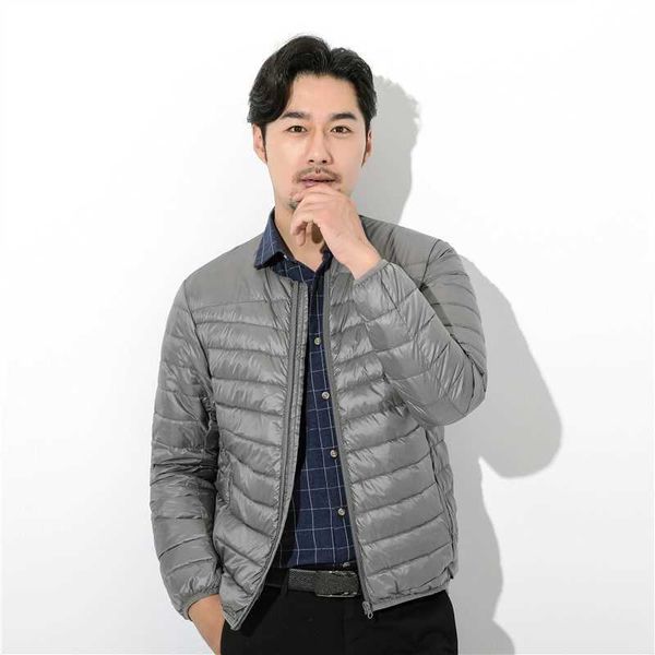 oversized men's autumn and winter ultra light down jacket men zipper portable warm, Black
oversized men's autumn and winter ultra light down jacket men zipper portable warm, Black