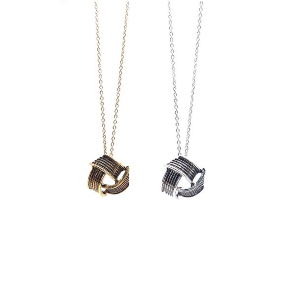 fashion stereoscopic three connected pendant necklaces retro punk stainless steel collarbone necklaces jewelry wholesale, Silver
fashion stereoscopic three connected pendant necklaces retro punk stainless steel collarbone necklaces jewelry wholesale, Silver