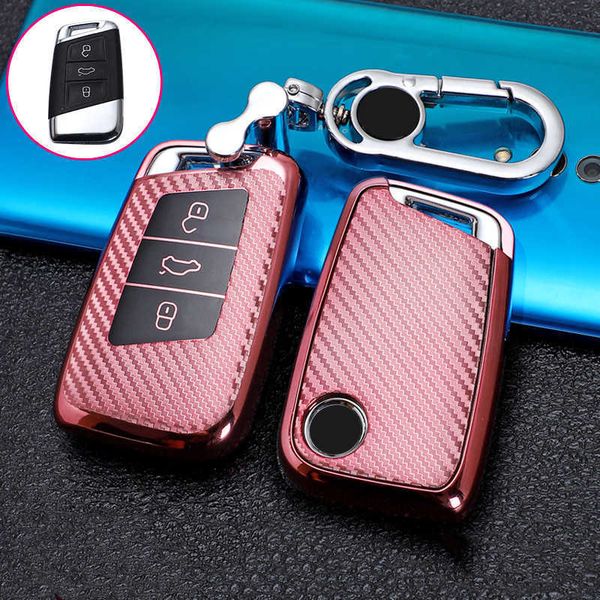 car key carbon grain car remote key case cover holder shell fob for vw magotan passat b8 golf for skoda superb a7 accessories t221110
car key carbon grain car remote key case cover holder shell fob for vw magotan passat b8 golf for skoda superb a7 accessories t221110