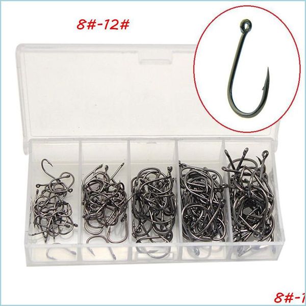 fishing hooks 500pcs/box 5 sizes mixed 812 black ise hook high carbon steel barbed fishing hooks fishhooks pesca tackle bl53 drop de dh6hv
fishing hooks 500pcs/box 5 sizes mixed 812 black ise hook high carbon steel barbed fishing hooks fishhooks pesca tackle bl53 drop de dh6hv