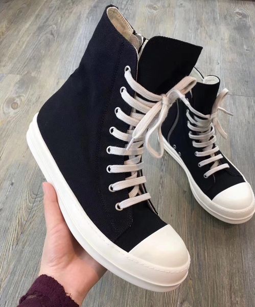 shoes designer canvas casual shoes male sneakers women high street rick men black boots streetwear solid lace-up owen iise
shoes designer canvas casual shoes male sneakers women high street rick men black boots streetwear solid lace-up owen iise